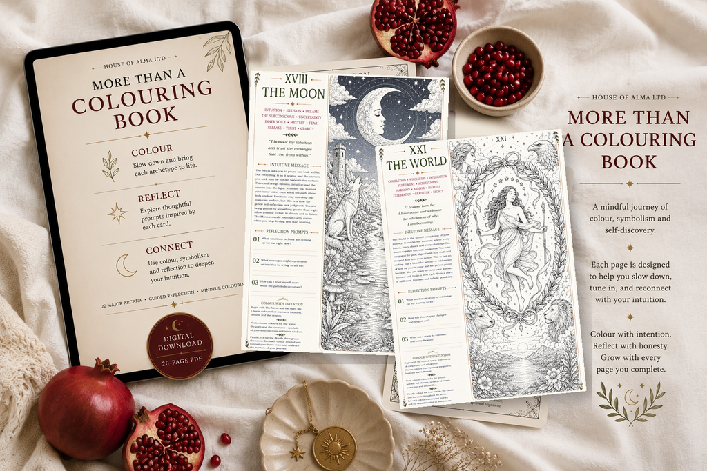 Colour Your Intuition: A Tarot Colouring Journey