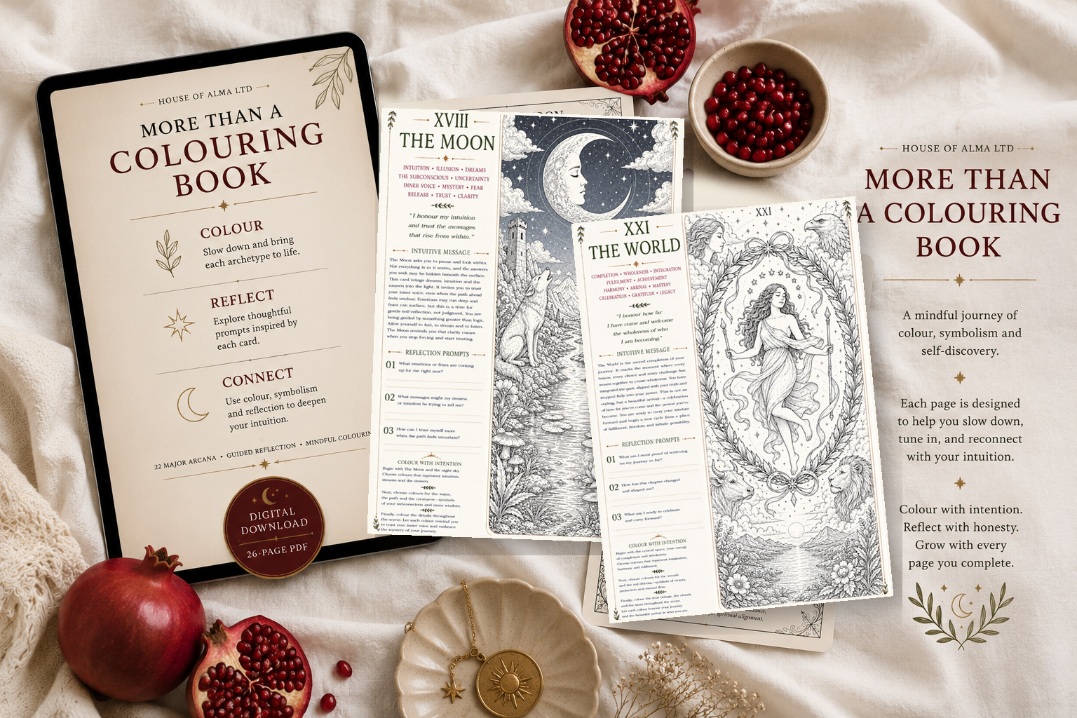 Colour Your Intuition: A Tarot Colouring Journey