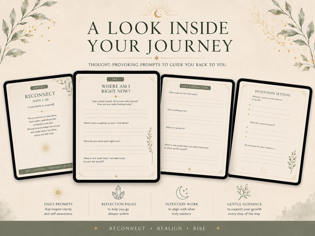 90 Days to Reconnect With Yourself: A Guided Journal