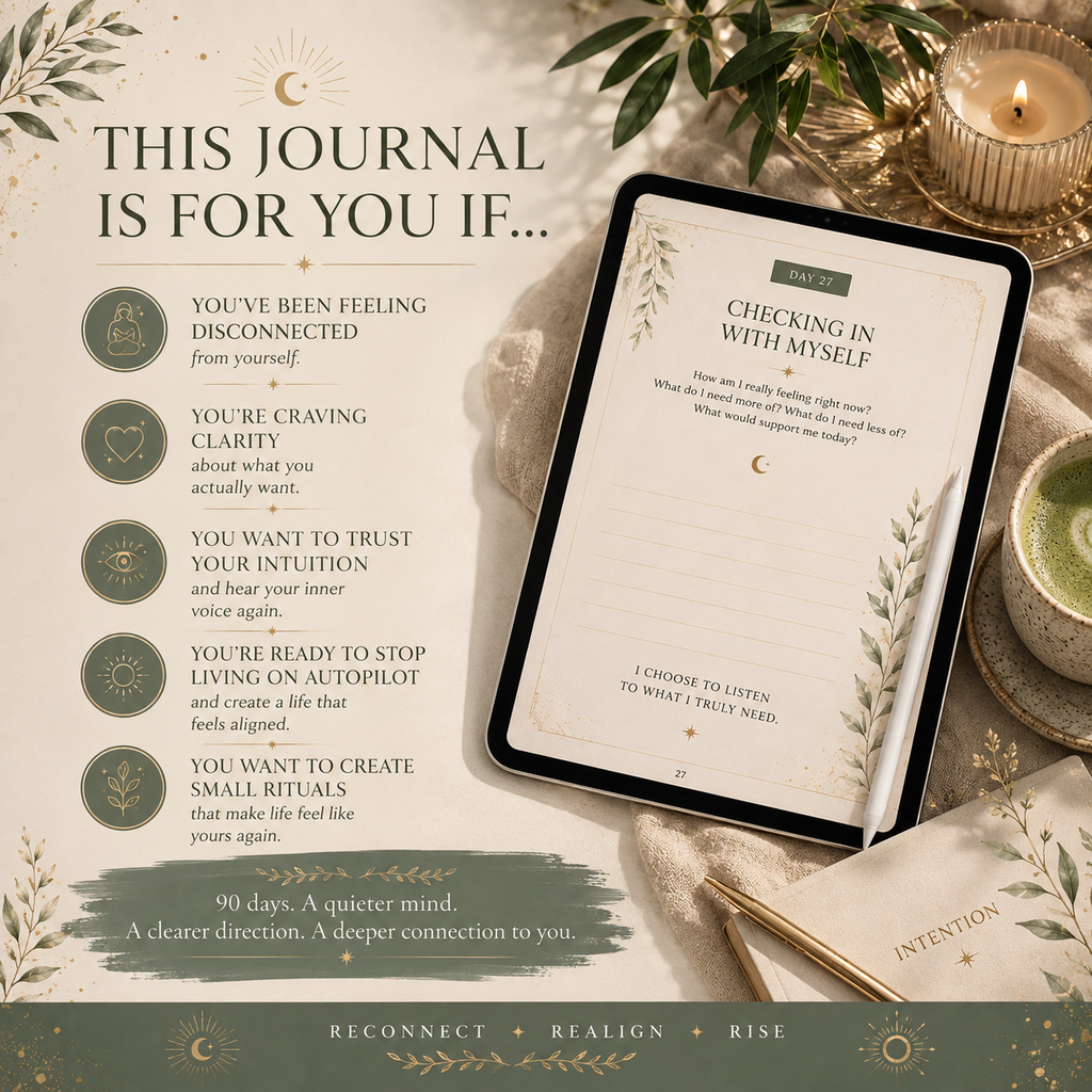 90 Days to Reconnect With Yourself: A Guided Journal